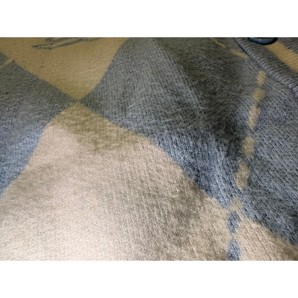 Her Universe Disney Cinderella Jaq Gus Argyle Knit Cardigan Sweater Light Blue - Picture 5 of 9